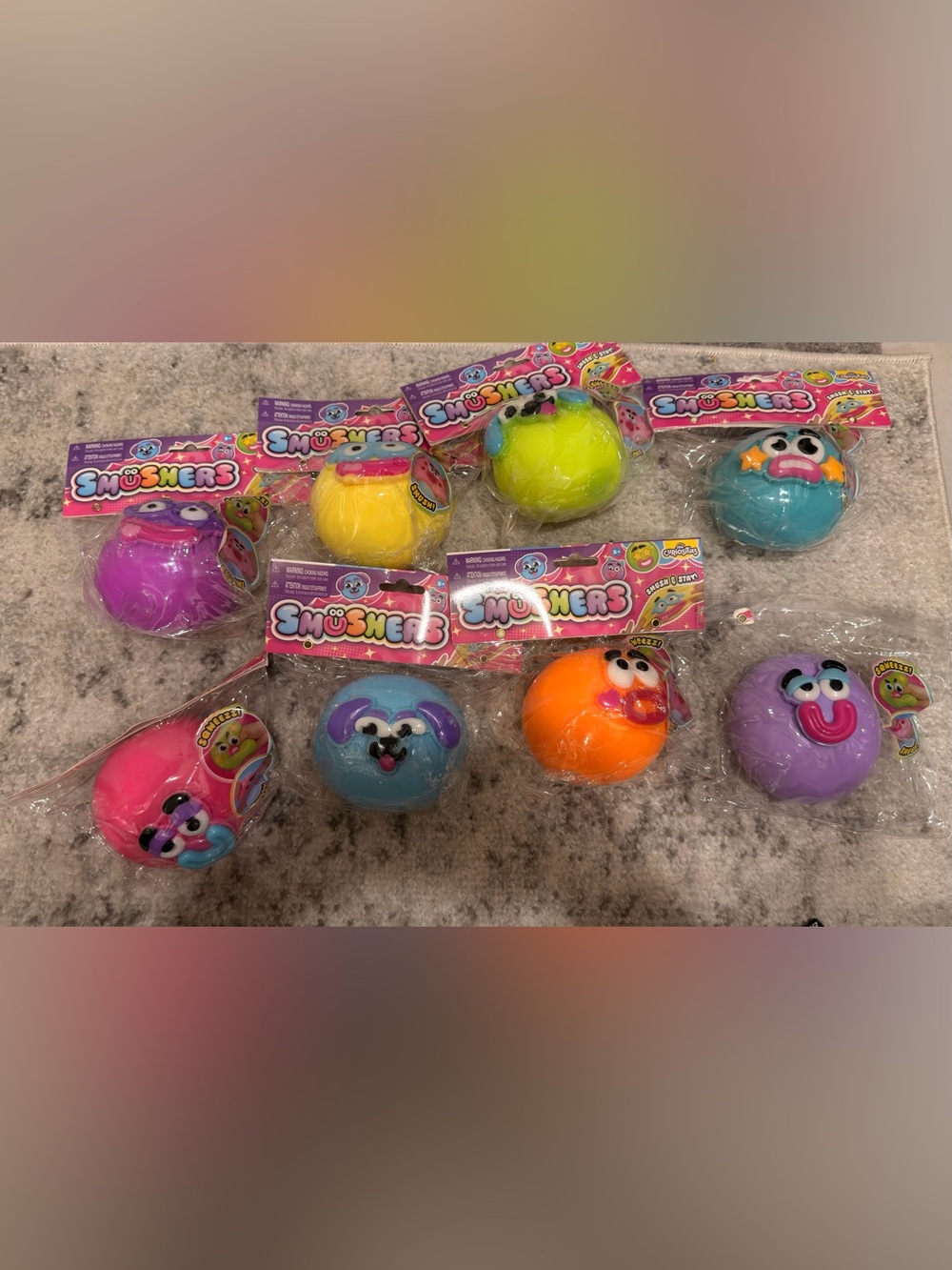 Orb Toys Curiosities Smushers Squeeze Smush Face Swap Squishy Viral (1) Random!